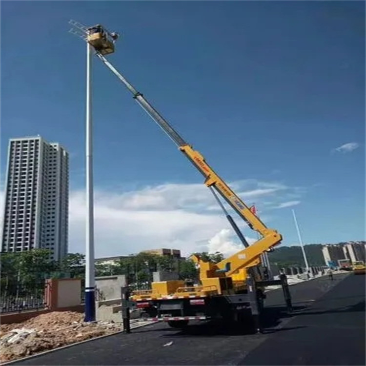 枫木镇维修路灯的曲臂升降车出租